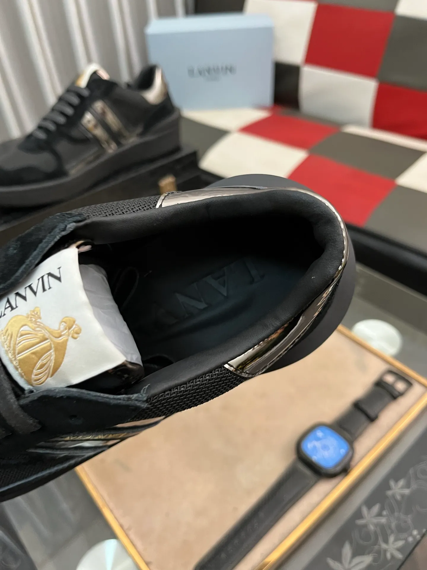 Men's men's shoes 💰540⌚️⌚️❗️Lanvin# Lanvin spring and summer series new colors latest lace up fashion casual forrest shoes running shoes ~ bumpr high quality couple series‼ ️ The latest trendy products of the season 🌈Many bloggers have started buying original models and custom-made them. The uppers are made of nubuck leather. They are very versatile, fashionable and casual, and are comfortable on the feet. Recommended for personal use! The original molded rubber backing with clear logo is wear-resistant. Standard code for couples: female code 35~40, male code 38-45